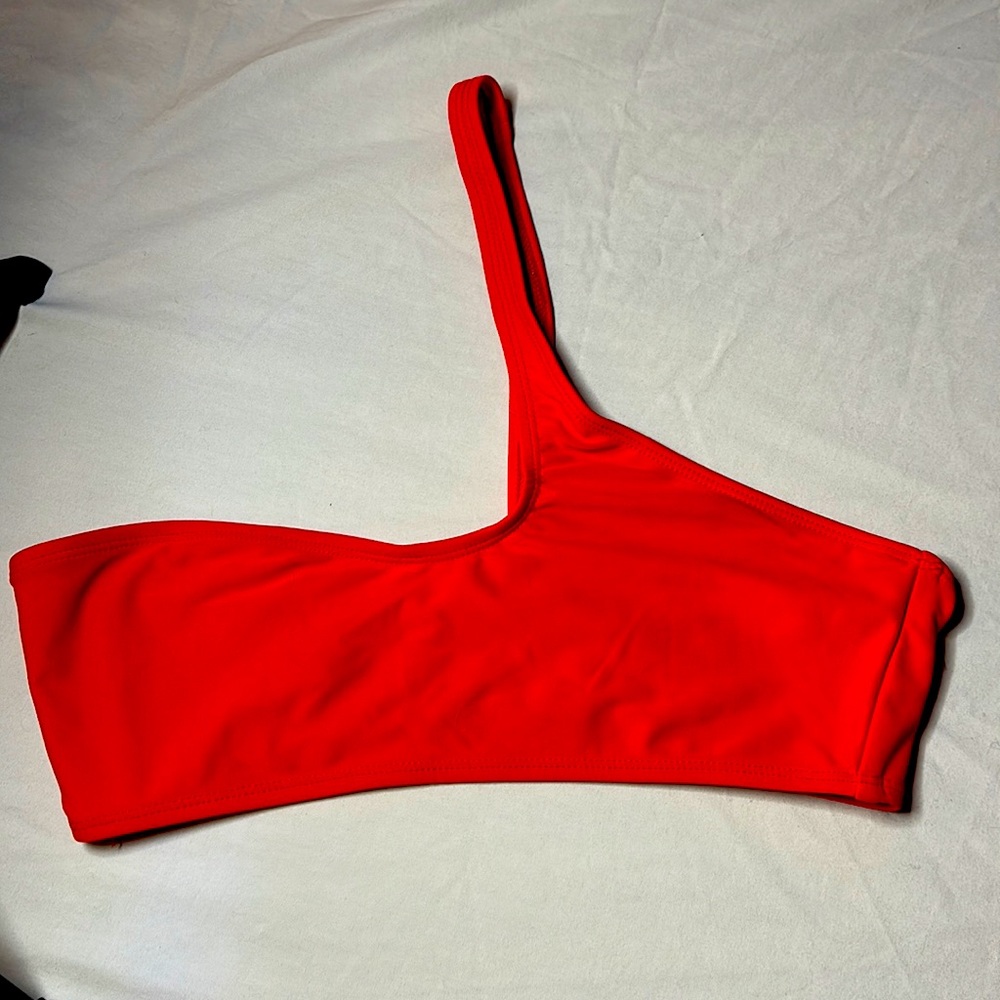 Red bikini top